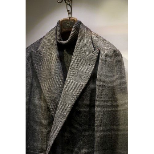 Traditional Glen Check by Sartoria Dalcuore for Brio